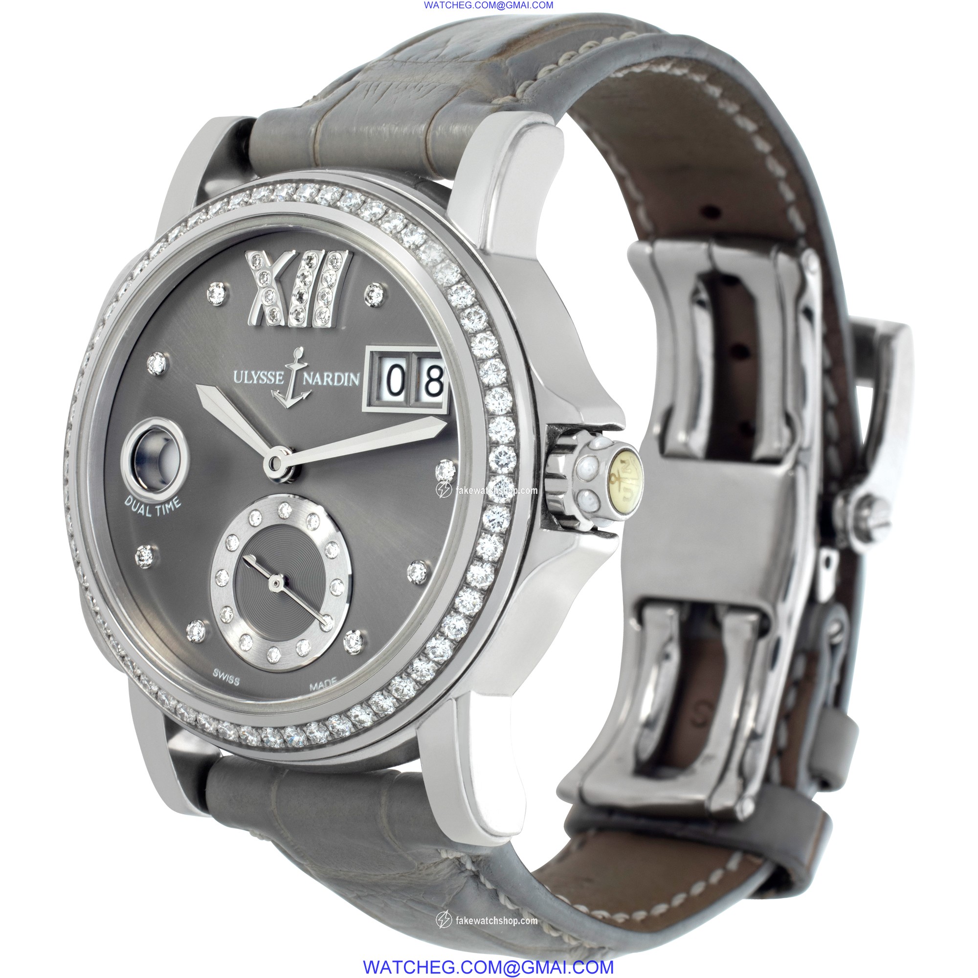 Ulysse Nardin 243-22 Big Date Automatic Female Stainless Steel 3