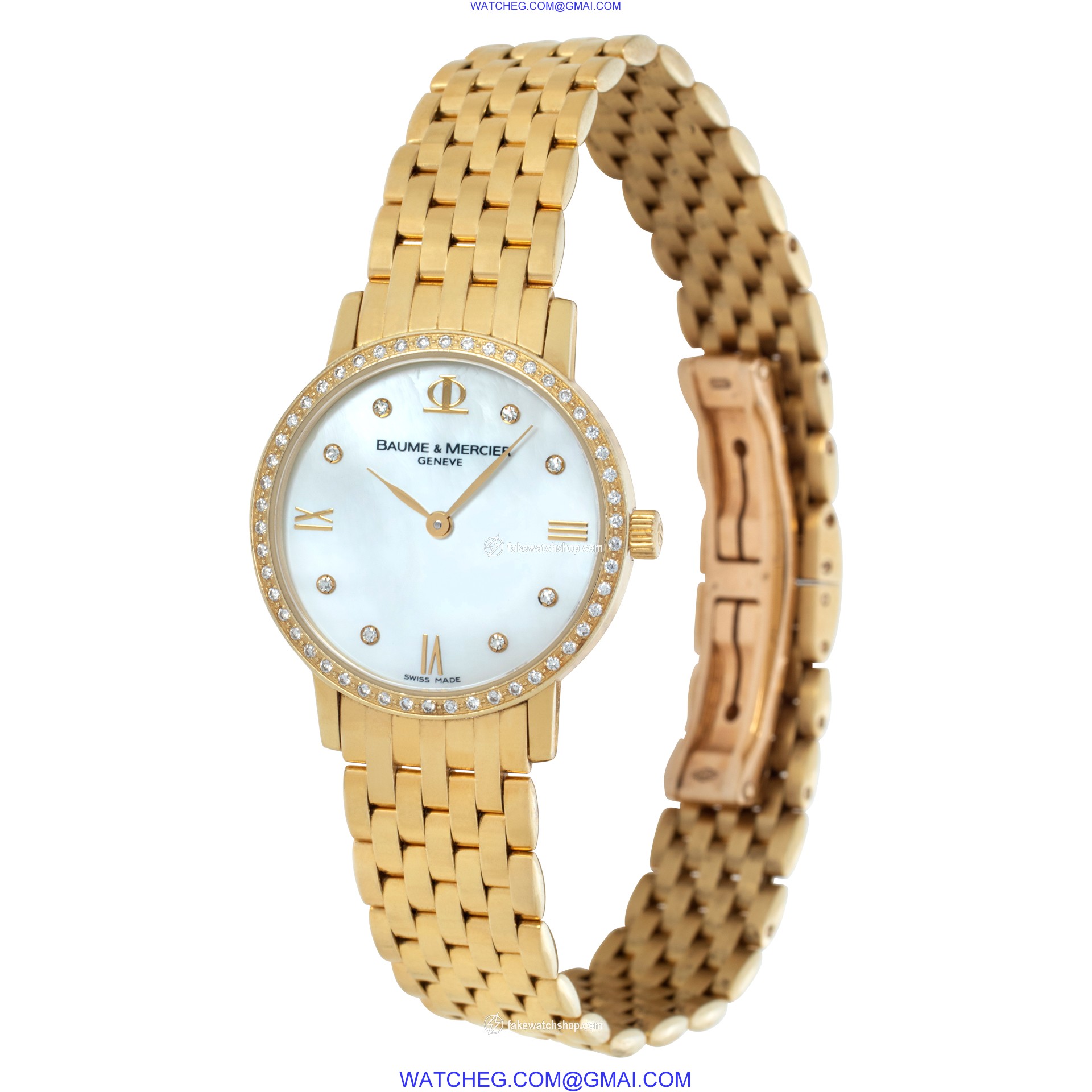 Baume & Mercier 4642807 Classic Quartz Female 18k yellow gold 3