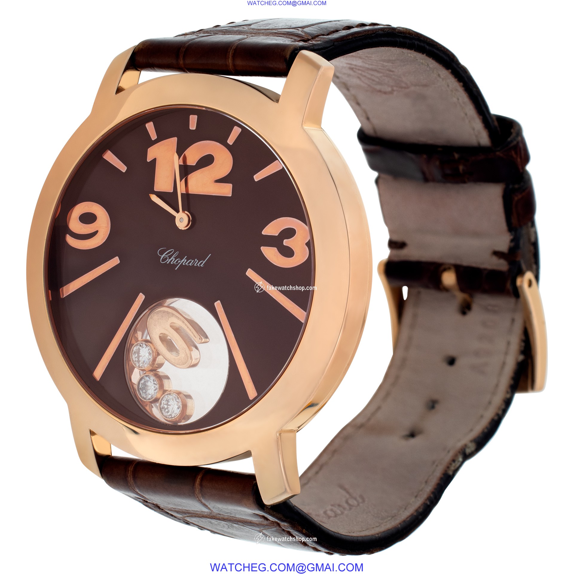 Chopard 4176 Happy Diamond Quartz Unisex 18k rose gold 3