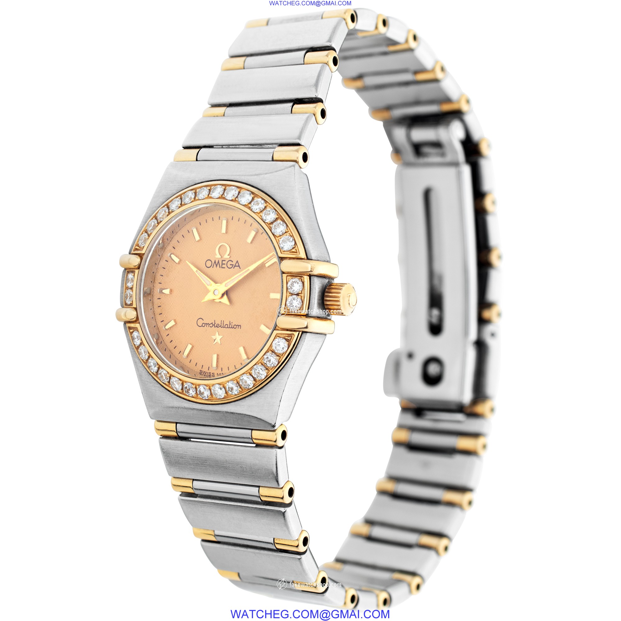 Omega 56900561 Constellation Quartz Female 18k gold & Stainless Steel 3
