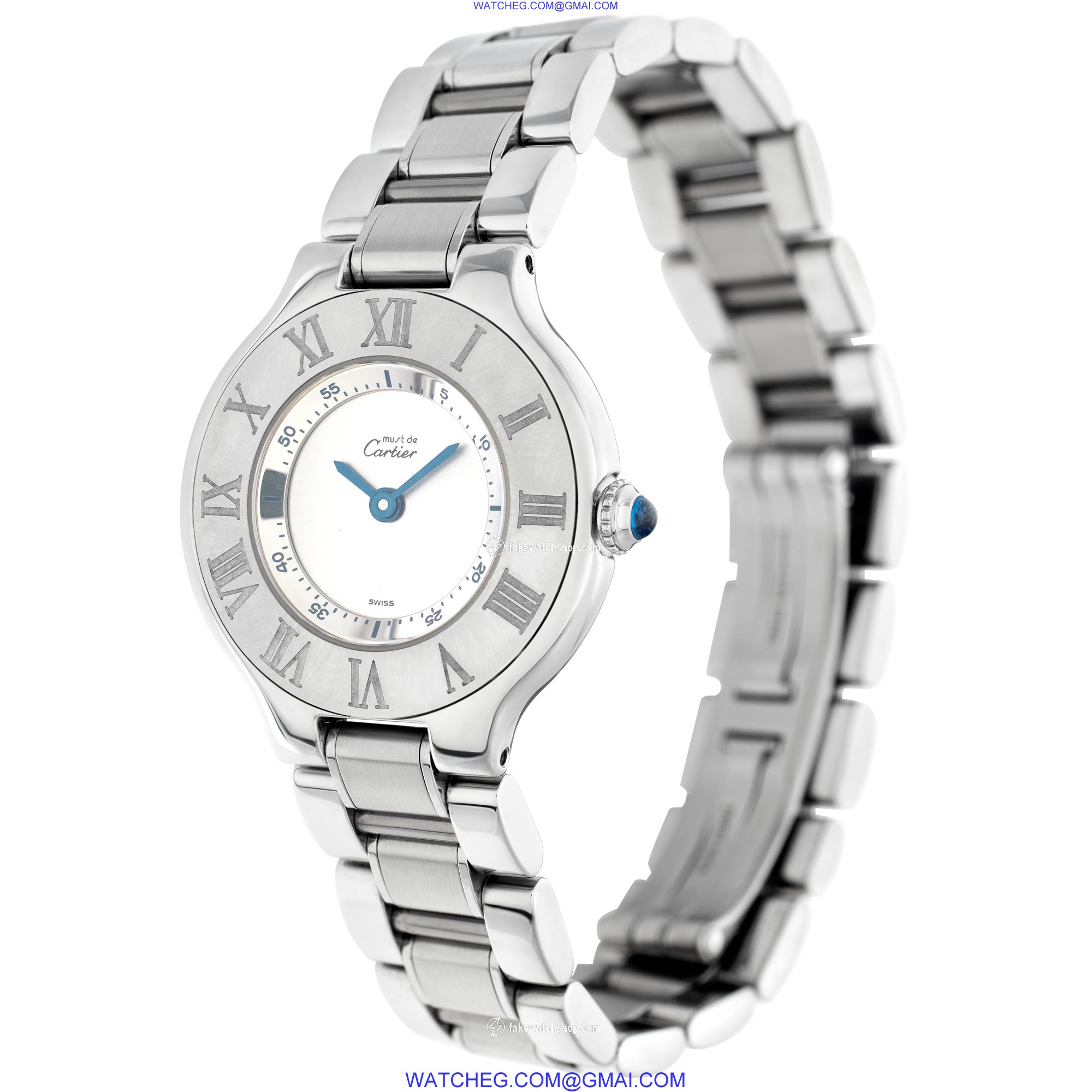 Cartier W10109T2 Must 21 Quartz Female Stainless Steel 3