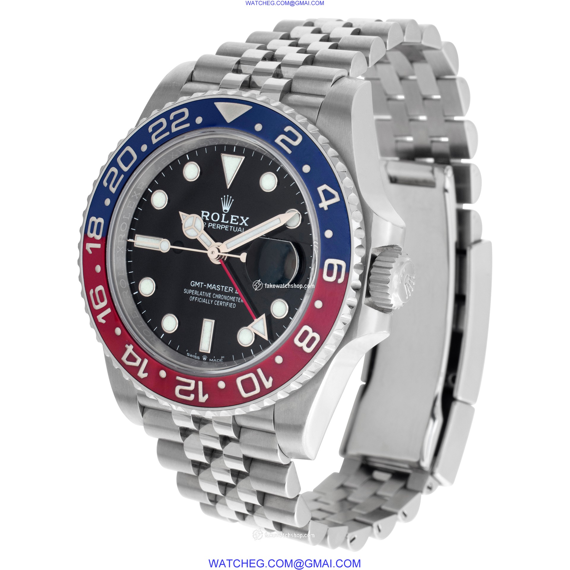 Rolex 126710 GMT Master II Pepsi Automatic Male Stainless Steel 3
