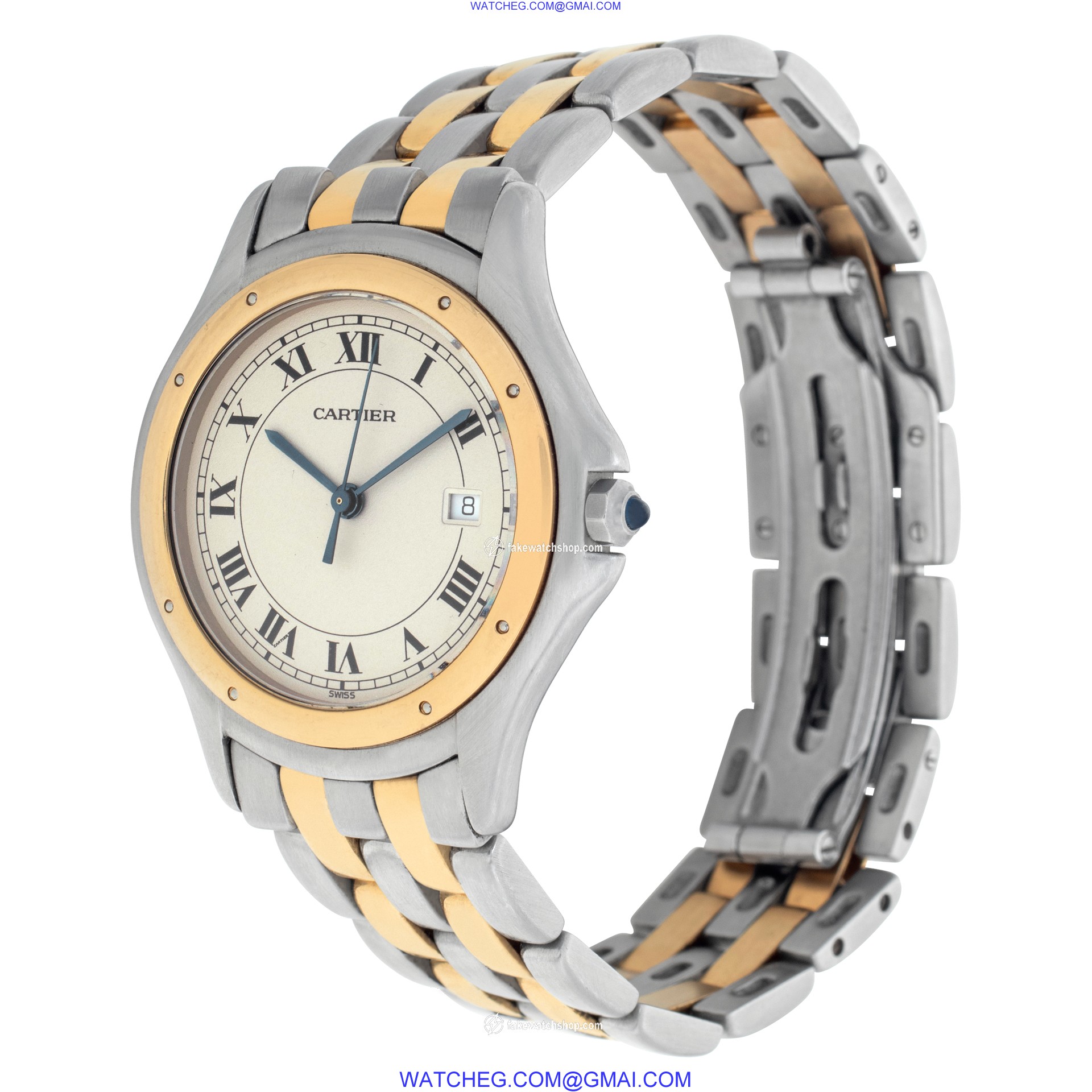 Cartier Cartier 24 Cougar Quartz Unisex Stainless Steel 3