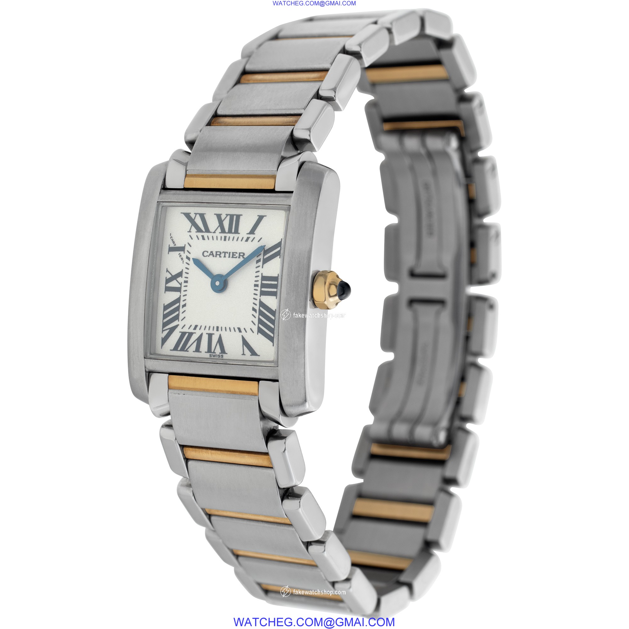 Cartier W51007Q4 Tank Francaise Quartz Female Stainless Steel 3