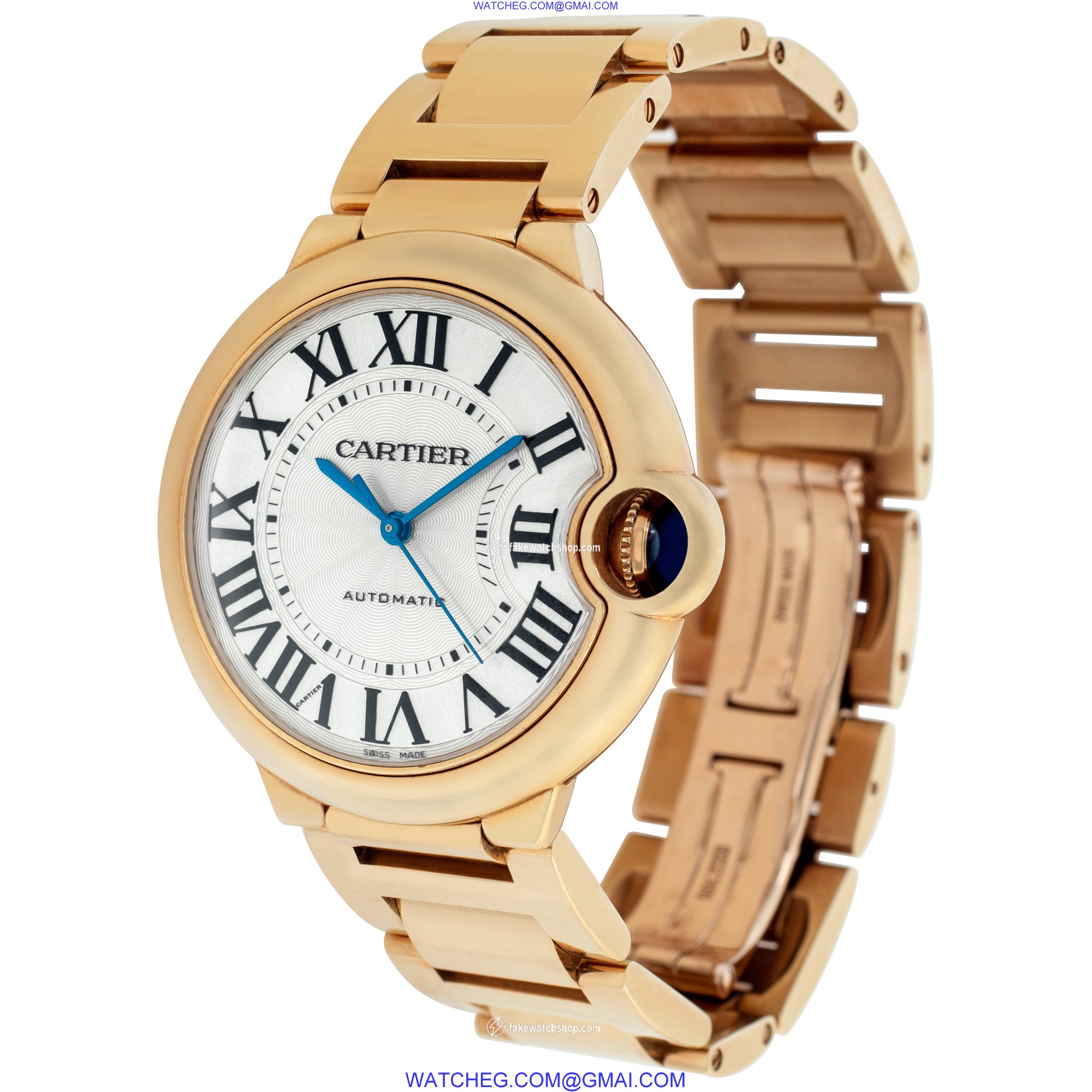 Cartier WGBB0011 Ballon Bleu Automatic Unisex 18k yellow gold 3