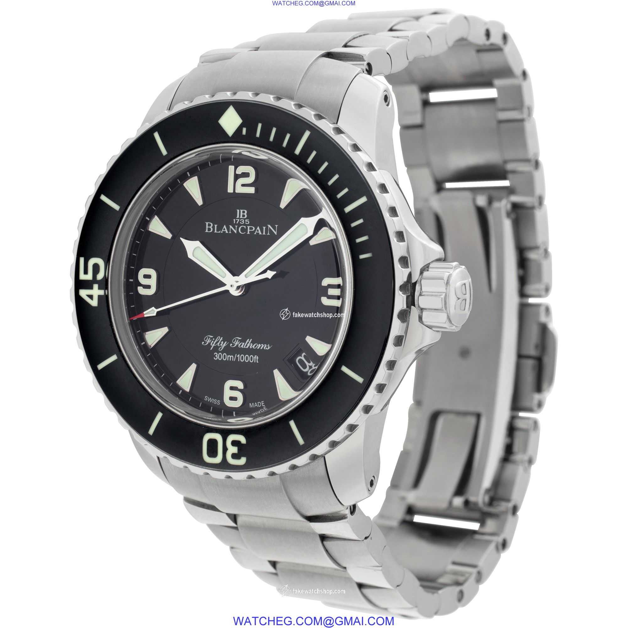 Blancpain 5015-1130-71 Fifty Fathoms Automatic Male Stainless Steel 3