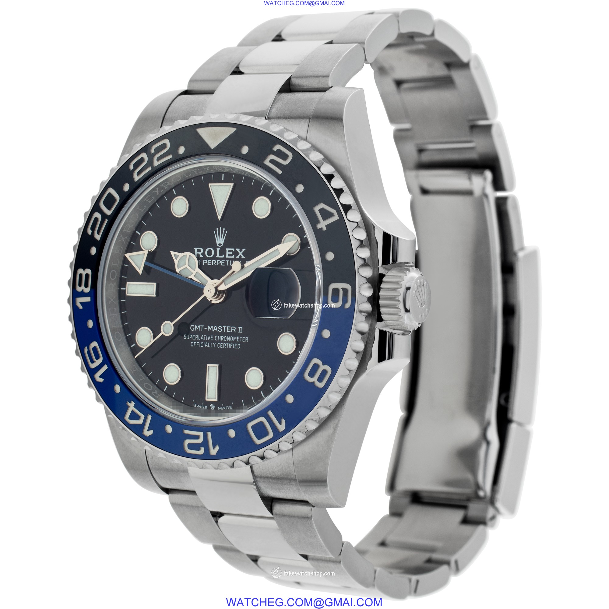 Rolex 126710 GMT Master II Batman Automatic Unisex Stainless Steel 3