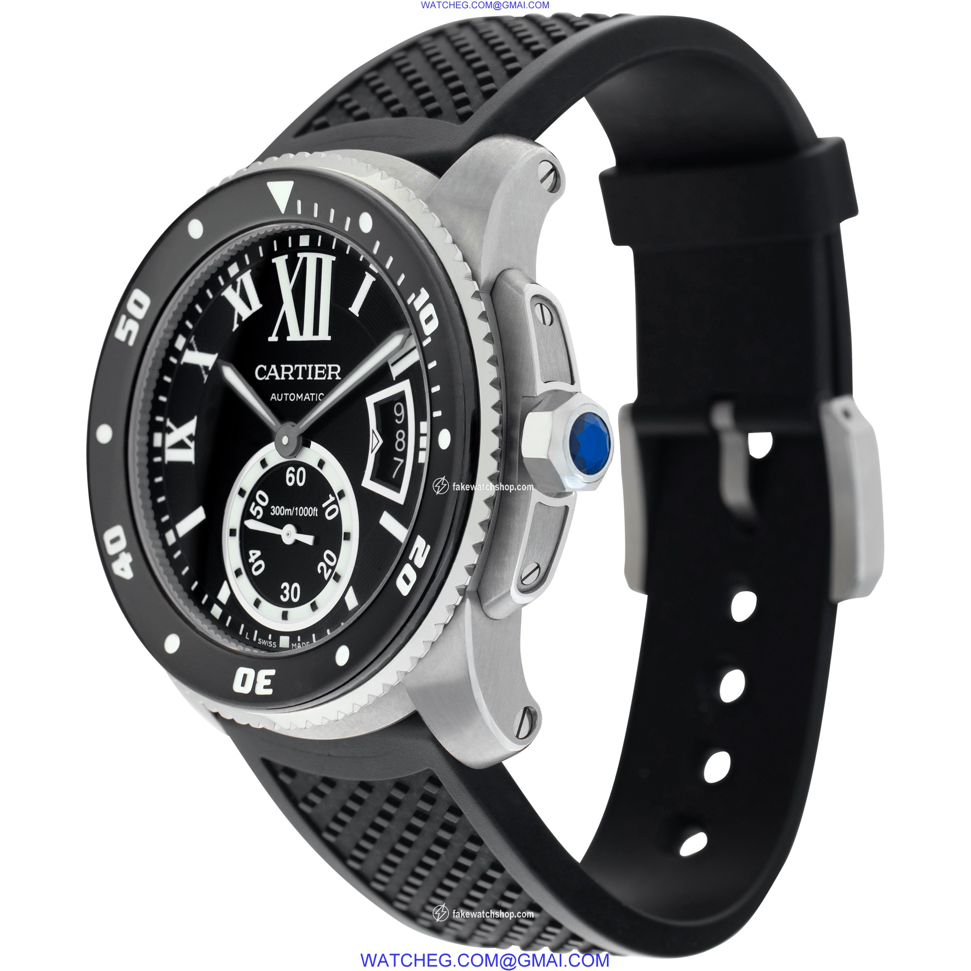 Cartier W7100056 Calibre Automatic Female Stainless Steel 3