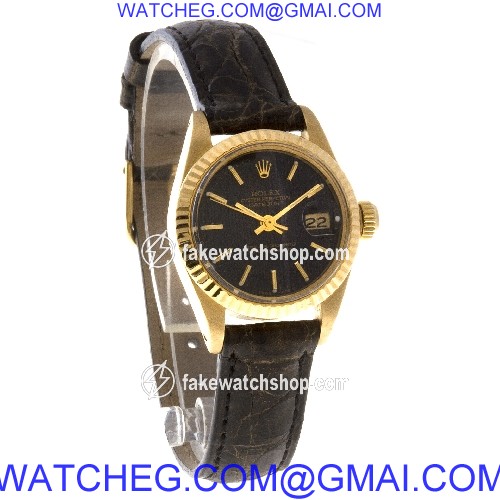 Rolex 6917 Datejust Automatic Female 18k Yellow Gold 4