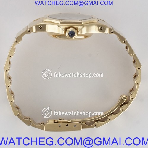 Cartier 60045 Santos Automatic Female 18k yellow gold 4