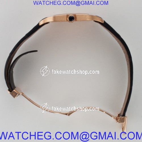 Cartier W2006951 Dumont Manual Male 18k Pink Gold 4