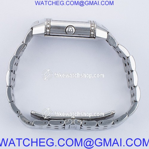 Jaeger LeCoultre 265.8.08 Reverso Quartz Female Stainless Steel 4