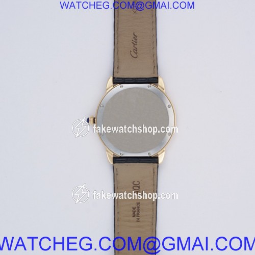 Cartier W6700455 Ronde Solo Quartz Male 18k yellow gold 4