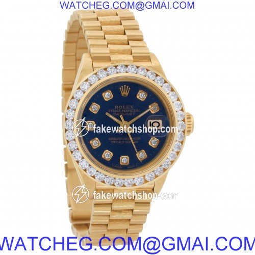 Rolex 6927 Datejust Automatic Female 18k yellow gold 4