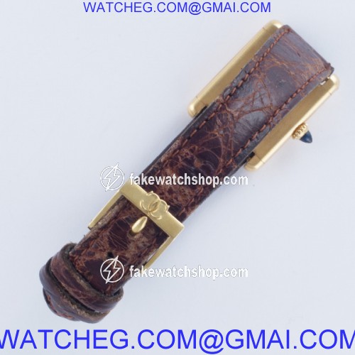 Cartier 780876359 Tank Manual Female 18k yellow gold 4