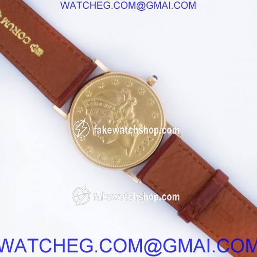 Corum 313510 $20 gold piece Automatic Male 18k yellow gold 4