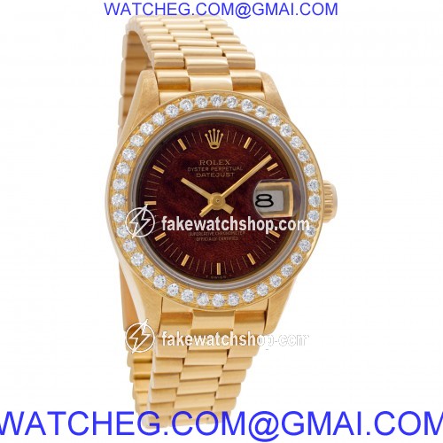 Rolex 69178 Datejust Automatic Female 18k yellow gold 4