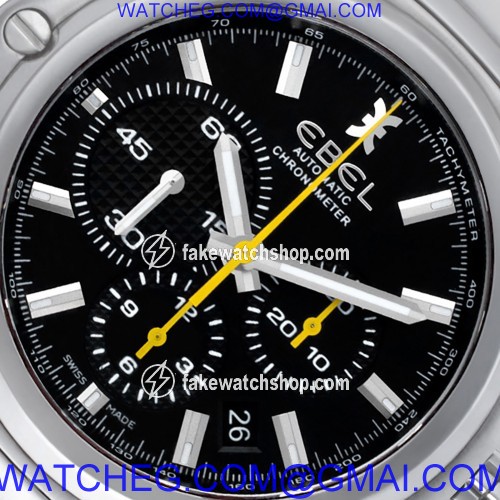 Ebel E9137l72 Chronograph Automatic Male Stainless Steel 4