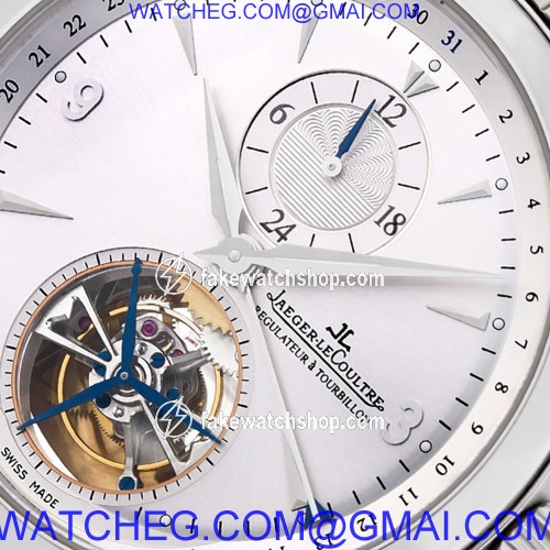 Jaeger LeCoultre 146.8.34.S, 165.84.20 Tourbillon Automatic Male Stainless Steel 4