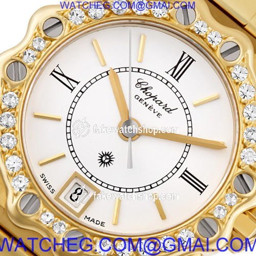 Chopard 5156 St. Moritz Quartz Female 18k yellow gold 4