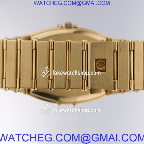 Omega 1431 Constellation Quartz Unisex 18k yellow gold 4