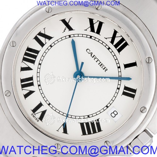Cartier Cartier 2441 Santos Automatic Male Stainless Steel 4
