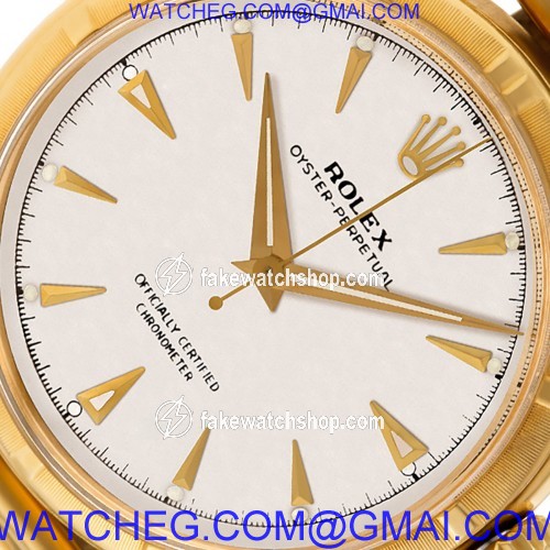 Rolex 6085 Oyster Perpetual Automatic Unisex 18k yellow gold 4