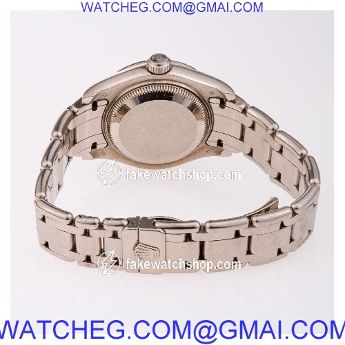 Rolex 80299 Pearlmaster Automatic Female 18k White Gold 4