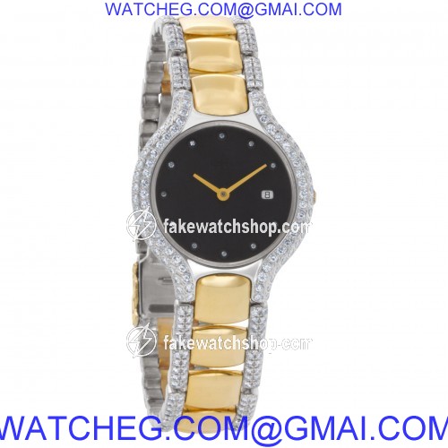 Ebel 78 Beluga Quartz Female 18k Yellow Gold 4