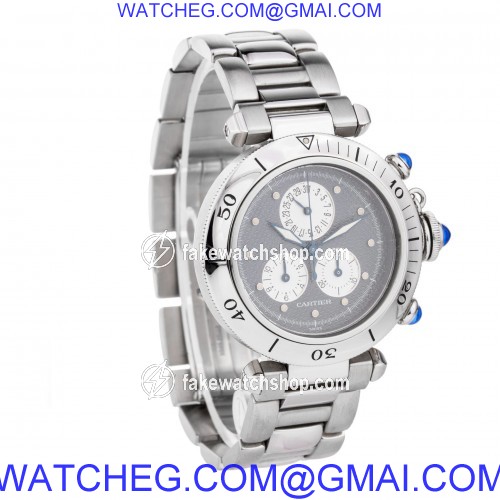 Cartier 1352 1 Pasha Quartz Unisex Stainless Steel 4