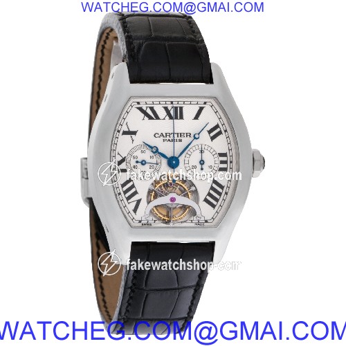 Cartier W1545751 Tortue Manual Male Platinum 4