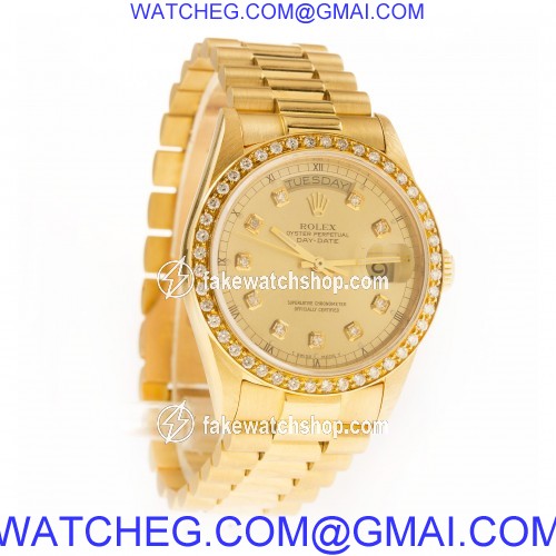 Rolex 18032 Day-Date Automatic Male 18k yellow gold 4