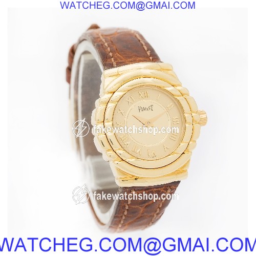 Piaget GOA15075 Tanagra Quartz Female 18k yellow gold 4