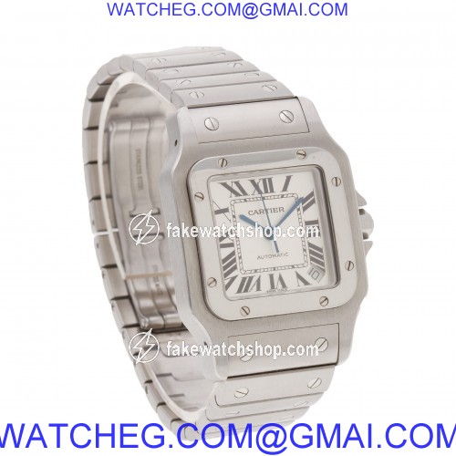 Cartier W20098D6 Santos Automatic Unisex Stainless Steel 4