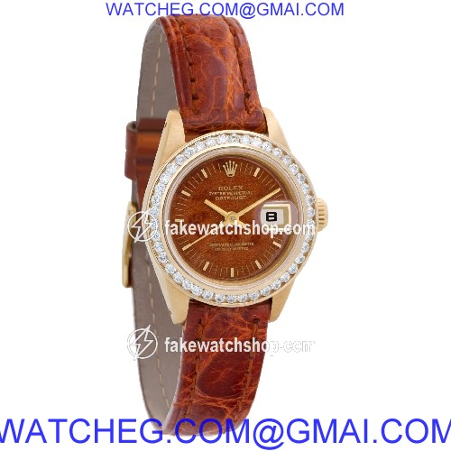 Rolex 69178 Datejust Automatic Female 18k Yellow Gold 4