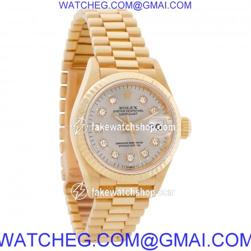 Rolex 69178 Datejust Automatic Female 18k yellow gold 4