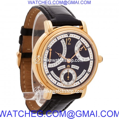 Maurice Lacroix mp7068 Masterpiece Manual Male 18k rose gold 4