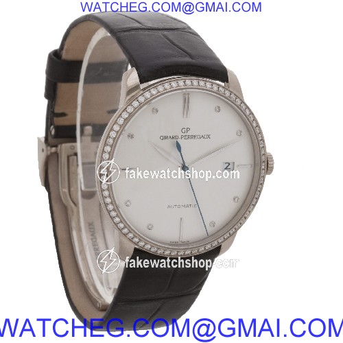 Girard Perregaux 49525D53A1A-BK6A 1966 Automatic Male 18k White Gold 4