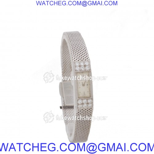 Cartier 8064269  Manual Female 18k White Gold 4