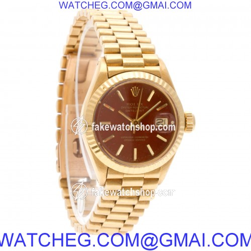 Rolex 6917 Datejust Automatic Female 18k yellow gold 4
