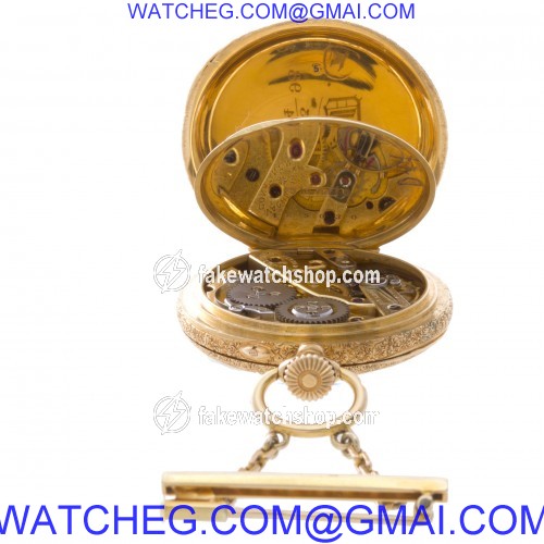 Vacheron Constantin 185030 CASE pocket watch Manual Female 18k yellow gold 4