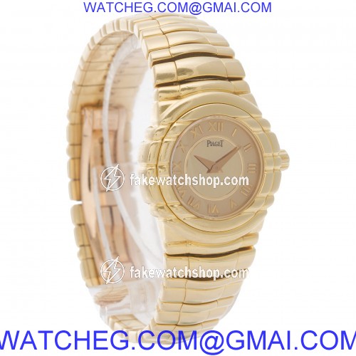 Piaget 16031m401d Tanagra Quartz Female 18k yellow gold 4