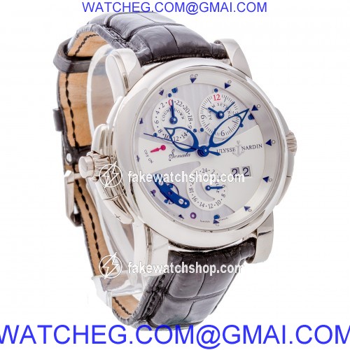 Ulysse Nardin 670-88 Sonata Cathedral Automatic Male 18k White Gold 4
