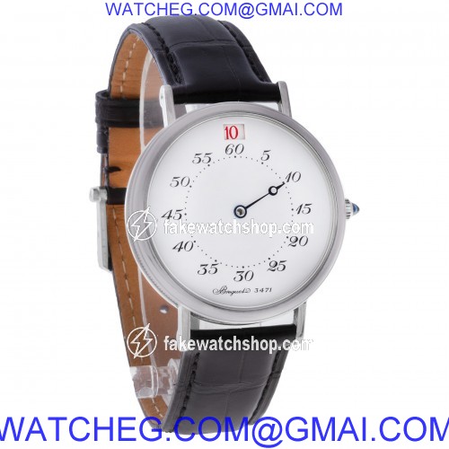 Breguet 3420 Jump Hour Automatic Male Platinum 4