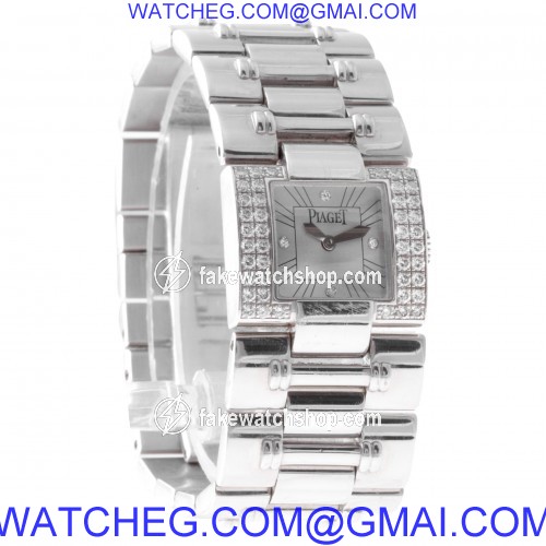 Piaget 50011 K83 Dancer Quartz Female 18k White Gold 4