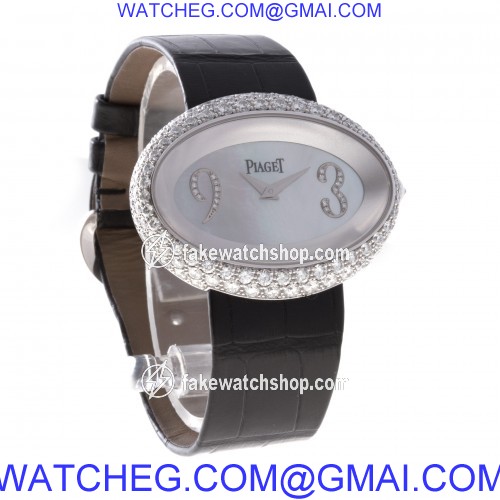 Piaget p10213  Quartz Female 18k White Gold 4
