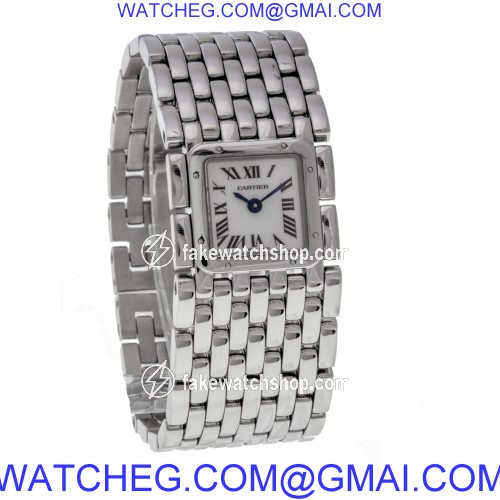 Cartier 2420 Ruban Quartz Female Stainless Steel 4