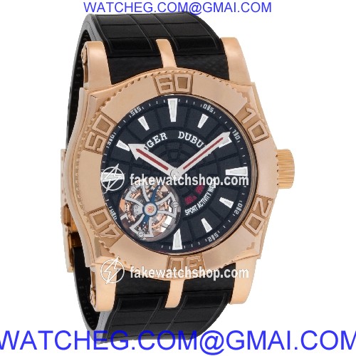 Roger Dubuis SE48 02 5 K9.53 Easy Diver Manual Male 18k rose gold 4