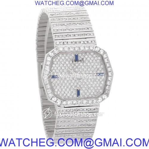 Piaget 75602 Classic Quartz Unisex 18k White Gold 4