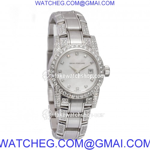 Girard Perregaux 8039 Classic Automatic Female 18k White Gold 4
